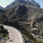 Sa Calobra, the most challenging climb on the island of Majorca.